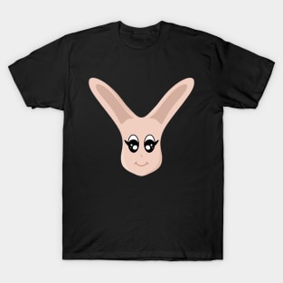 Cute Sparkle Eyes Bunny T-Shirt